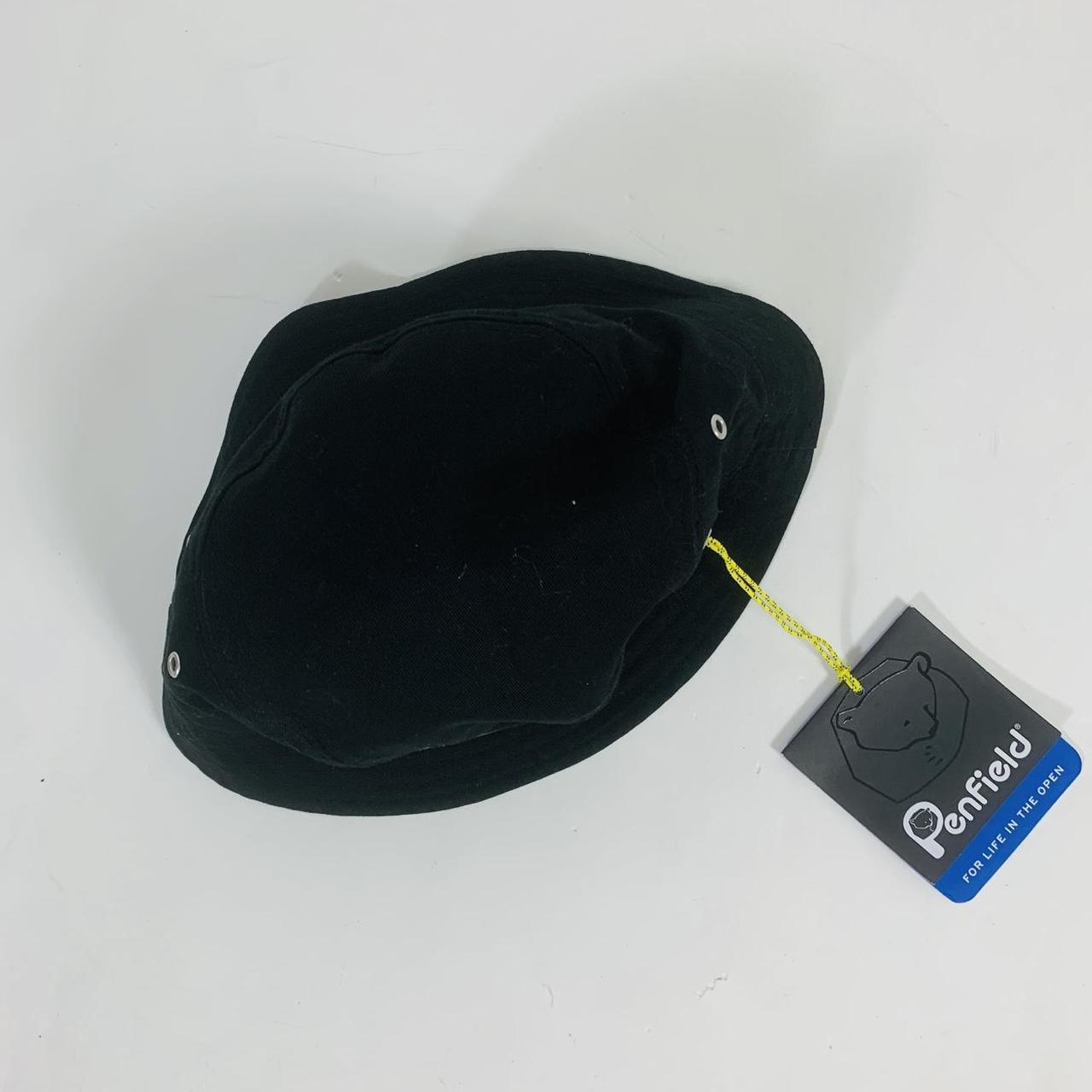 Penfield athy Sun Bucket Hat Black and Green NWT