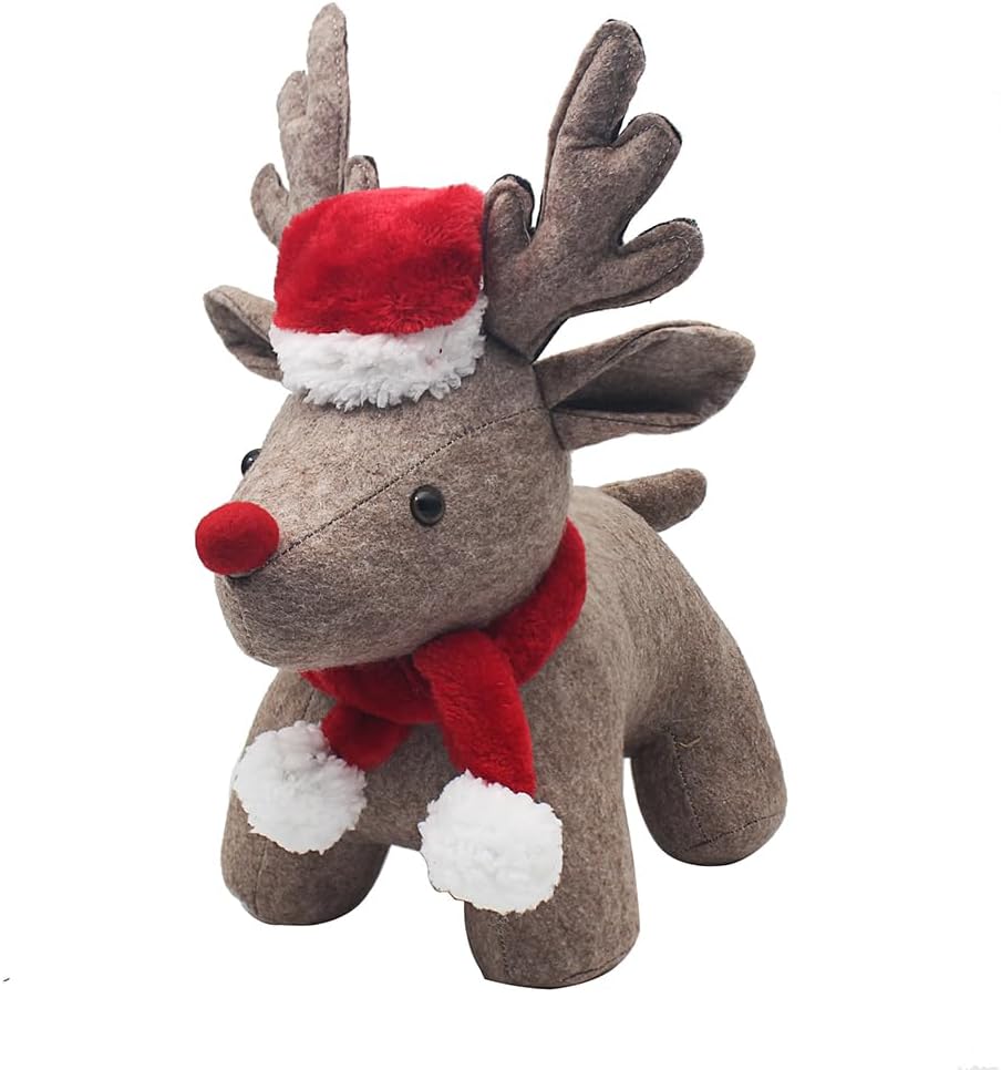 Christmas Reindeer Doorstop