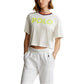 Ralph Lauren Polo Crop Neon Logo T-Shirt L BNWT RRP £65
