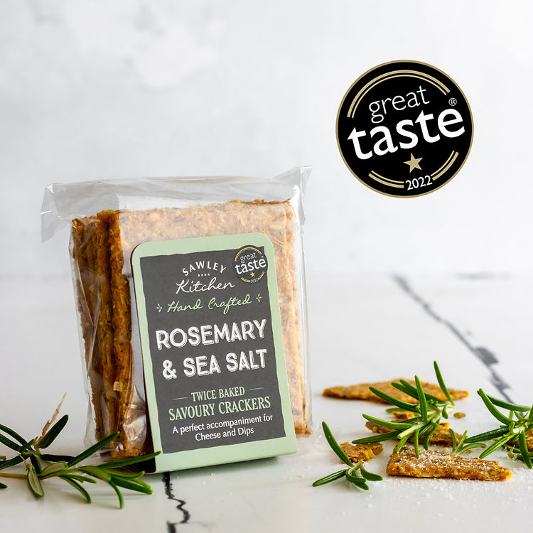 Rosemary & Sea Salt Crackers