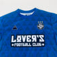 Lovers F C Blue Football Shirt Size L NWT