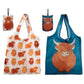 Foldable Reusable Shopping Bag Highland Coo Cow