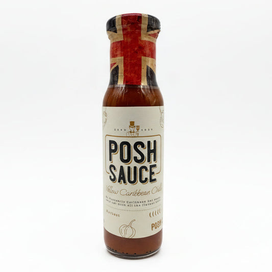 Posh Sauce’s Yellow Caribbean Chilli Sauce HOTTEST 250G
