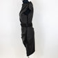 Lanvin Paris Dark Grey Wool Ruched Knee Length Dress UK 10 RRP £1,100