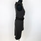 Lanvin Paris Dark Grey Wool Ruched Knee Length Dress UK 10 RRP £1,100