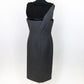 Christian Dior Dark Grey Wool & Silk Knee Length Dress UK 12 RRP £2,100