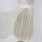 Chloé Safari Beige Plunge Pleated Wrap Knee Length Dress UK 10 RRP £3000