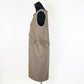 Yves Saint Laurent Alpaca Wool Taupe Fringe Shift Dress UK 8 RRP £1,400