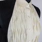 Bottega Veneta Black & Cream Panelled Tulip Shift Dress UK 10 RRP £1,250