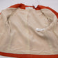 Christian Dior Burnt Orange silk & Linen Cropped Jacket UK 8 RRP £2,000