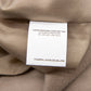 Yves Saint Laurent Alpaca Wool Taupe Fringe Shift Dress UK 8