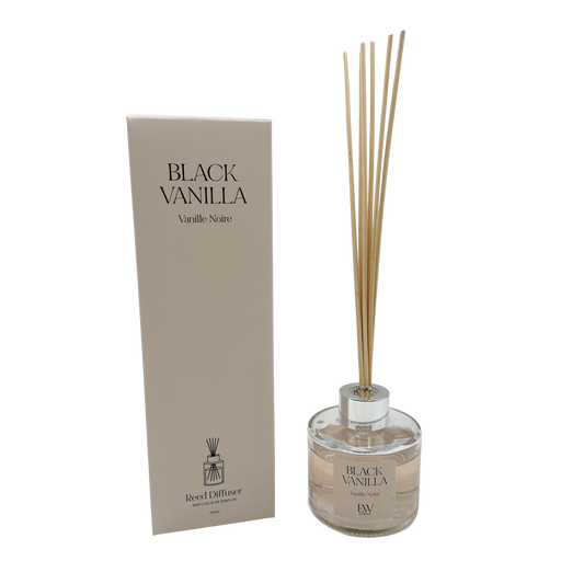 Black Vanilla Scented 100ml Diffuser