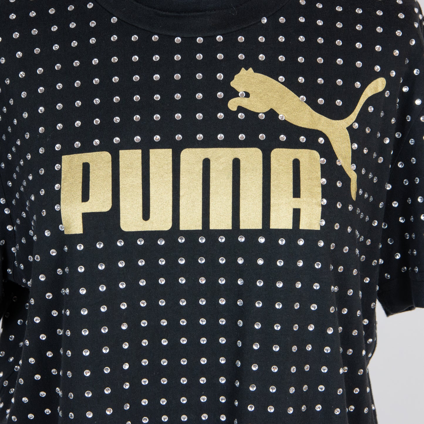 PUMA X Ragyard Reworked Diamante One Off T-Shirt Black M