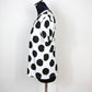 Ladies Red Valentino White & Black T Shirt Polka Dot Size L RRP £180