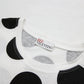 Ladies Red Valentino White & Black T Shirt Polka Dot Size L RRP £180