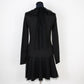 Red Valentino Black Jersey Dress w/ Lace Tie Detail Small BNWT RRP £450