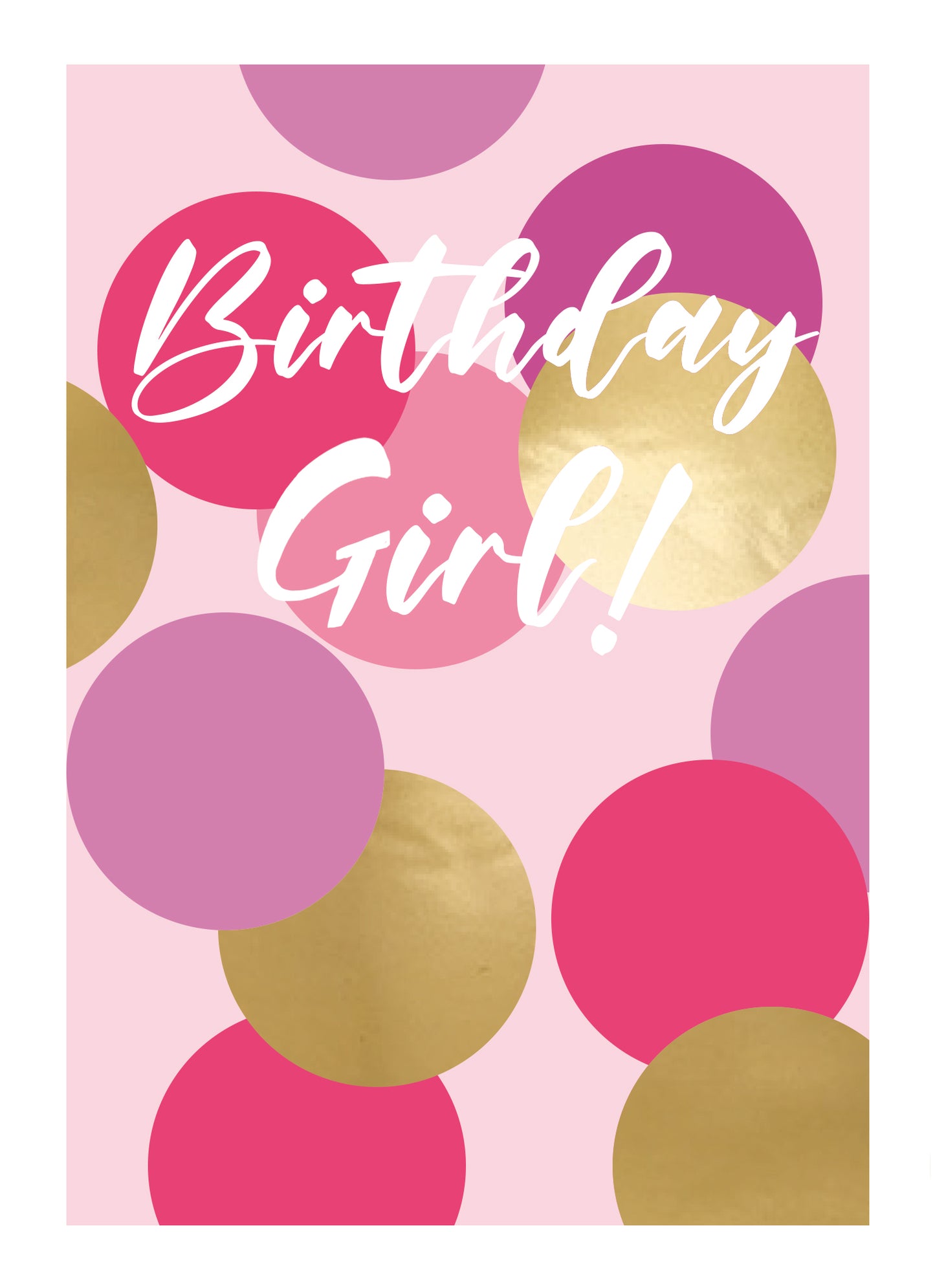 Hospice UK Card - Birthday Girl