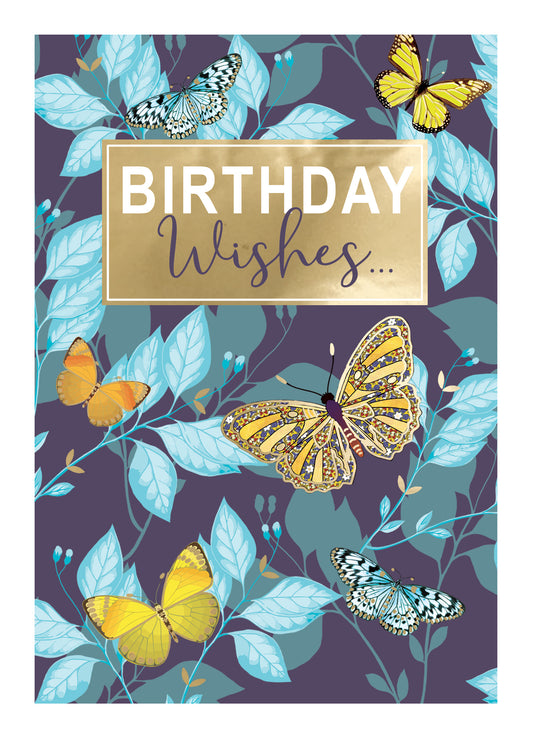 Hospice UK Card - Birthday Wishes