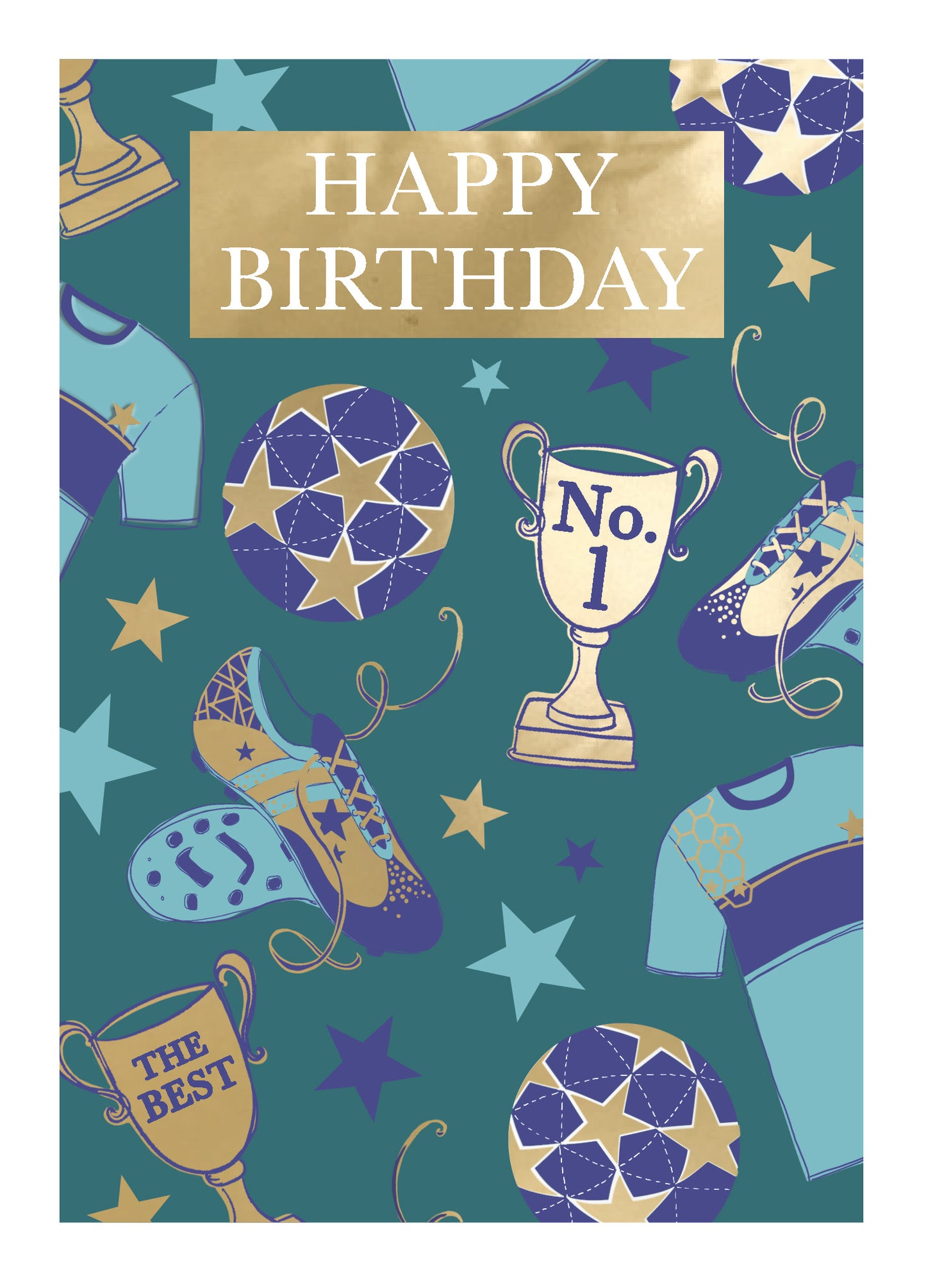 Hospice UK Card - Happy Birthday Football