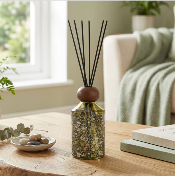 William Morris Golden Lily & Amber Scented 300ml Diffuser
