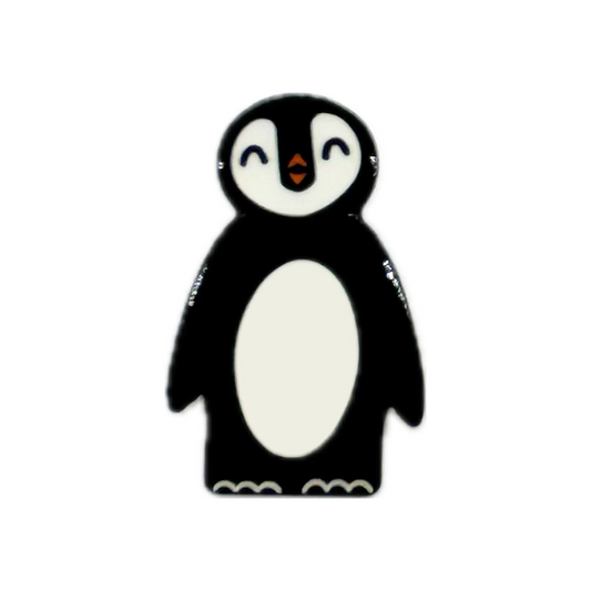Waddle on Sea Souvenir Enamel Pin Badge 30mm