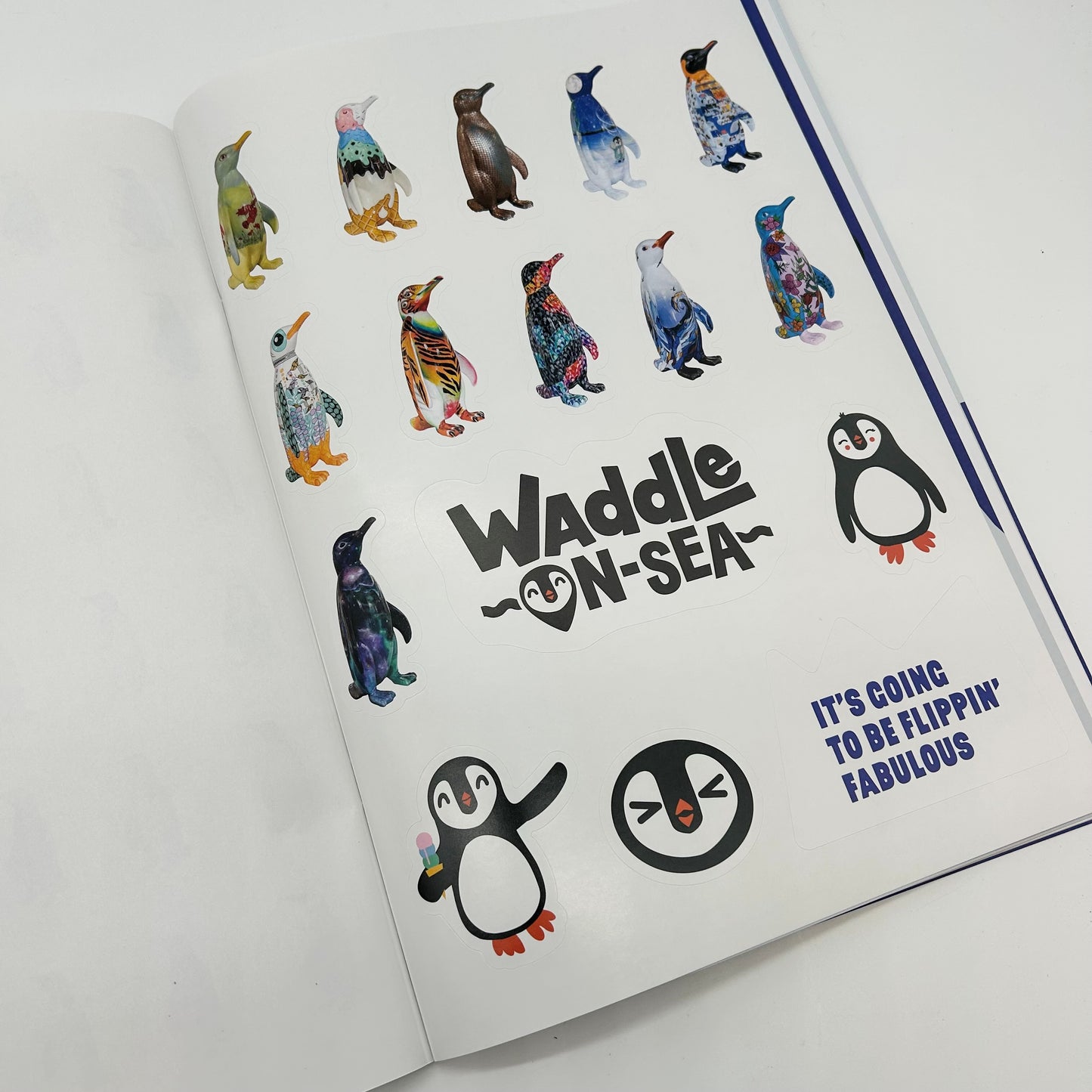 Waddle on Sea Sticker and Activity Book