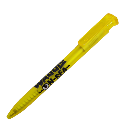 Waddle on Sea souvenir pen yellow