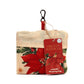 Foldable Reusable RPET Shopping Bag Christmas Botanicals