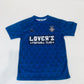 Lovers F C Blue Football Shirt Size L NWT