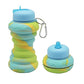 Donut Collapsible Pop Up Silicone Water Bottle