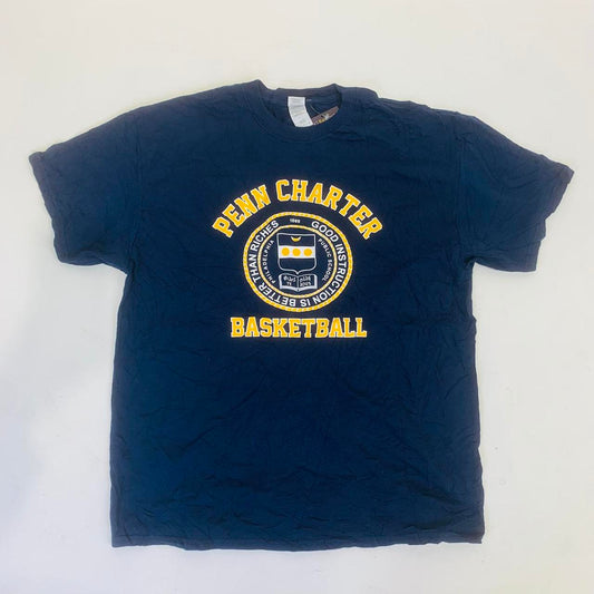 🔵Vintage Tee Navy Size XL Penn Charter