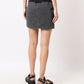 Kenzo Panelled Grey Denim Skirt RRP £290.00 BNWT