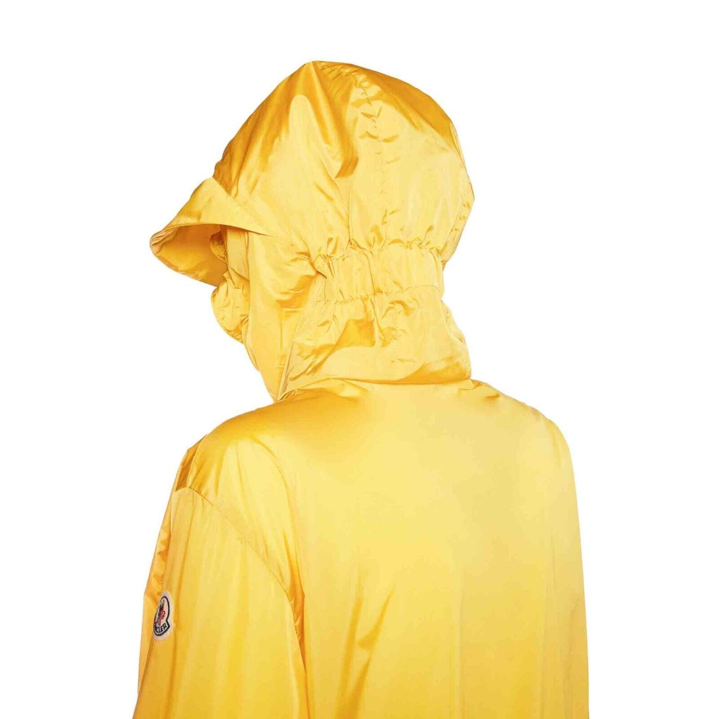 Moncler Womens Cecile Hooded Jacket in Yellow RRP £520.00 BNWT