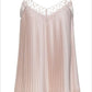 Blumarine Pink Pleated Camisole Top RRP £640.00 BNWT
