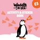 Waddle on Sea Sticker and Activity Book
