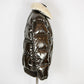 Moncler moonvile gold puffer coat size S RRP £1340 (#H1)