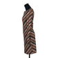 Missoni Classic Zig Zag Long Sleeved Shift Dress Size 38