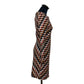 Missoni Classic Zig Zag Long Sleeved Shift Dress Size 38