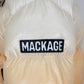 Mackage Womens Evie Ombre Sunset 800 Fill Down Puffer Jacket XS Orange