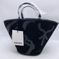 Kenzo K Tiger Arc Canvas Small Tote Bag Black New With Tags